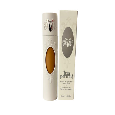 #ad Kat Von D Beauty True Portrait Liquid To Powder Foundation 1 fl oz Tan 060 $44.00