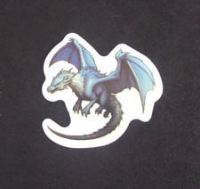 Magical Fantasy Dragon Sticker 1.5" x 1.75" D 