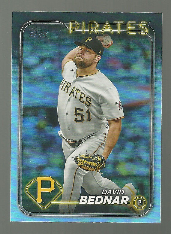2024 Topps Series 1 - Rainbow Foil #143 David Bednar