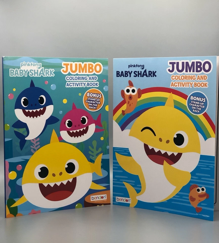 Kids Toddler Boy Backpack Bundle - Baby Shark Play Kits, Pencils, Clay & More! - Image 4 of 4