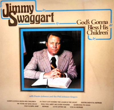 Jimmy Swaggart God's Gonna' Bless HIs Children 1976 LP Vinyl Record Album (P9)