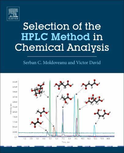 Selection of the HPLC Method in Chemical Analysis Moldoveanu David Paperback