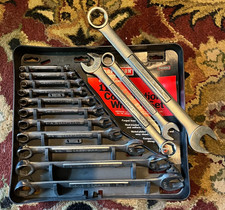 Vintage Craftsman Va Usa 14pc Sae 6 Point Combination Wrench Set 14 - 1 Rare Vintage Craftsman Va Usa 14pc Sae 6 Point Combination Wrench Set 14 - 1 Rare