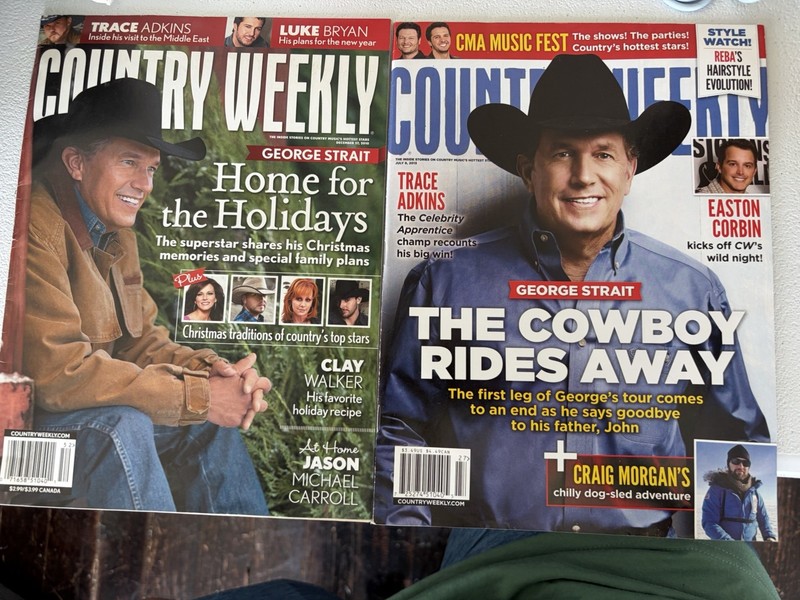 Country Weekly Magazines (pair)