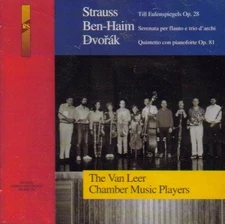 ANTONIN DVORAK - The Van Leer Chamber Music Players Debut Recording - R. - CD