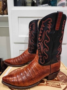 Lucchese Bootmaker S0002 Dark Brown Leather Slip-On Casual Shoes Mens‎ 9.5M Lucchese, mens dark brown - Gem main image 2