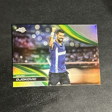 2025 Topps Chrome Tennis Novak Djokovic Refractor 