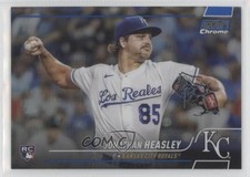 2022 Topps Stadium Club Chrome Blue Refractor 145/199 Jonathan Heasley #269 11ur