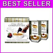 Crème Brulée Kit with Extra Mixes