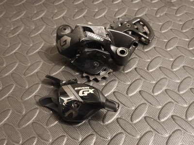 SRAM GX 10 fach Gruppe Set Schalthebel und Umwerfer