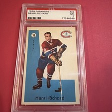 1959-60 Parkhurst Hockey Cards 17