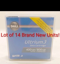 Lot Of 14 Genuine Dell LTO Ultium 3 400/800GB WORM Data Cartridge OEM Sealed