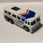 Vintage 1979 Mattel Hot Wheels Diecast 1/64 Scale Greyhound Bus Americruiser HK
