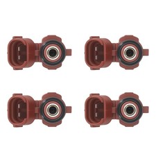 4pcs Fuel Injectors Set For Nissan Sentra 1.8l Dohc 2000-2002 166005m100 Kit
