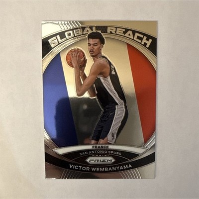 Panini Prizm 2023-24 Global Reach Victor Wembanyama Spurs RC Insert #2