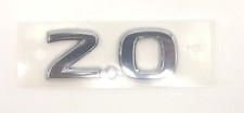 New Oem 2.0 Chrome Trunk Lid Emblem 84896zj60a For Nissan Sentra 2009-2012