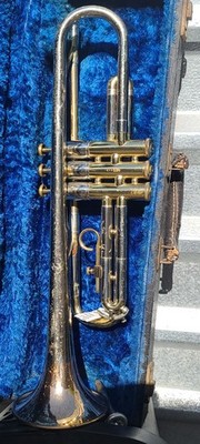 Olds Special Trumpet - FE Olds,tricolor Trumpet,+ frank Holton 60A Mouthpiece