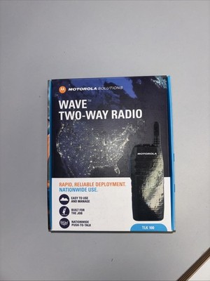 PARTS ONLY! Motorola TLK-100 4G LTE Two-Way Radio Wave PARTS ONLY!
