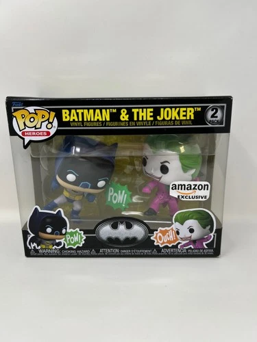 Funko Pop! Heroes: Batman's 85th Anniversary - Batman and The Joker, 2-Pack DAMA
