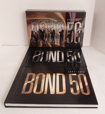 Blue-ray BOND 50: CELEBRATING FIVE DECADES OF BOND 007 (2012, 24-Disc Set)