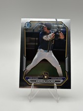 Andrew Fischer 2026 Bowman Chrome 1st #BCP-149 Milwaukee Brewers Prospect