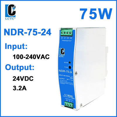 12V 24V 48V DC Power Supply UPS DIN Rail Mounting Laboratory Switching Power Sup