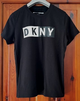 DKNY Kurzarm Shirt schwarz Gr. M