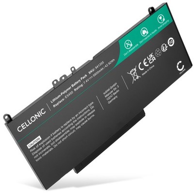 Ersatz Akku für Dell 7FR5J 5800mAh