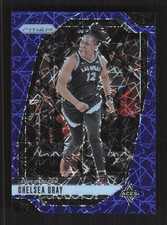 Chelsea Gray 2024 Panini Prizm WNBA Blue Velocity Prizms #84