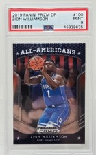 2019 Prizm ZION WILLIAMSON Rookie Card PSA 9