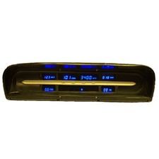 Intellitronix Led Digital Gauge Cluster Panel Blue F-100 1967-1972