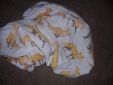 Cloud Island Apple Orchard Fox Fitted Crib Sheet nursery bedding toddler sheet
