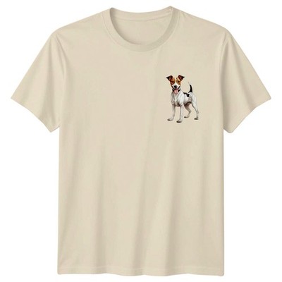 Jack Russell Terrier Hund Tiere Herren Damen Grafik T-Shirt Unisex Haustierliebhaber