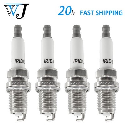 4PCS iridium Spark Plugs for Audi A4 A5 A6 Q5 S3 TT VW Eos 06H905601A PFR7S8EG