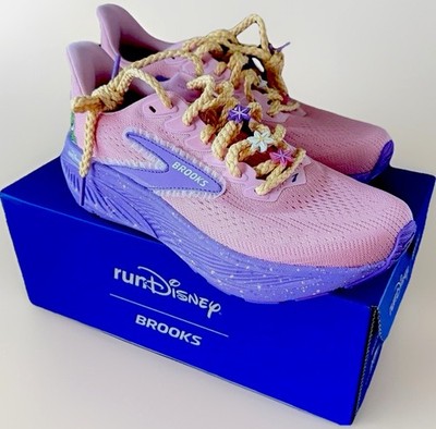 WDW 2026 RunDisney Brooks Ghost 17 Rapunzel Princess Shoes Womans SZ 9 Tangled