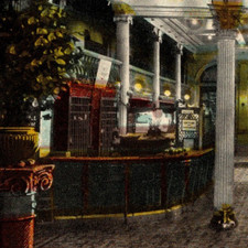 Indianapolis, IN Denison Hotel/Interior/Lobby/Mail Slots/Defunct/Razed 1933-A135