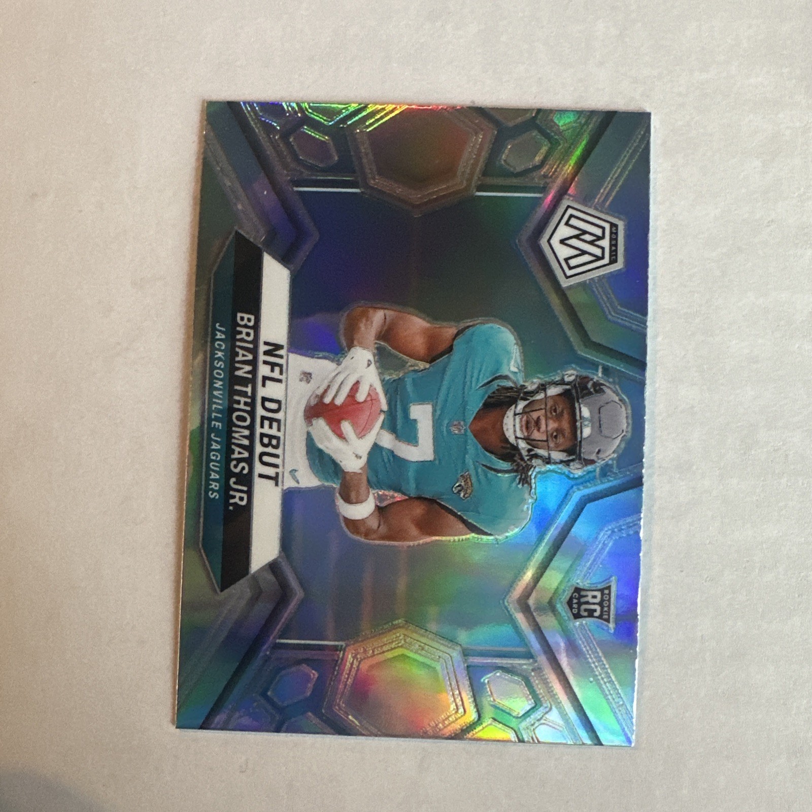 2024 Panini Mosaic - NFL Debut Brian Thomas Jr. #282 Silver Prizm (RC)