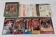 Indiana Jones Adventures TSR RPG Game Base Set w/ 6 Bonus Modules Un-punched!