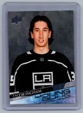 2020-21 Upper Deck #706 Jacob Ingham Los Angeles Kings RC Rookie Young Guns
