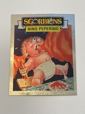 Sgorbions Holidays Metallic James Flames / Burnin’  Vernon Garbage Pail Kids