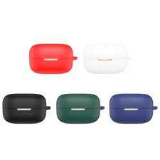 Solid Color Silicone Cover for Earclip Earphone Case Anti Slip Design