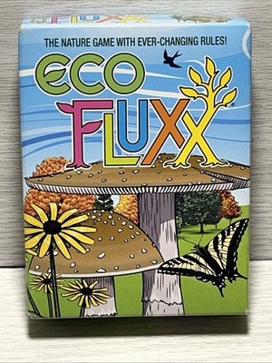 eco Fluxx 2.0 Nature Card Game by Looney Labs Complete