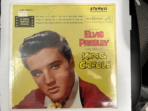 LP, Elvis Presley - King Creole, RCA Victor LSP-1884(e), sealed mint
