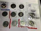 12 Different Kennedy Half dollars 2x 40% Silver Uncirculated Mint & Proofs Elvis