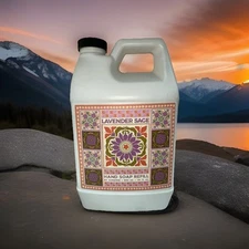 🆕2 PCs Set~ LAVENDER SAGE HAND SOAP REFILL BY SUNSHINE/HOME & BODY CO 64OZ🇺🇸