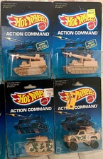 MILITARY TAN HOT WHEELS ACTION COMMAND TANK ROCKETTANK ROCKET ARMY TAIL GUNNER