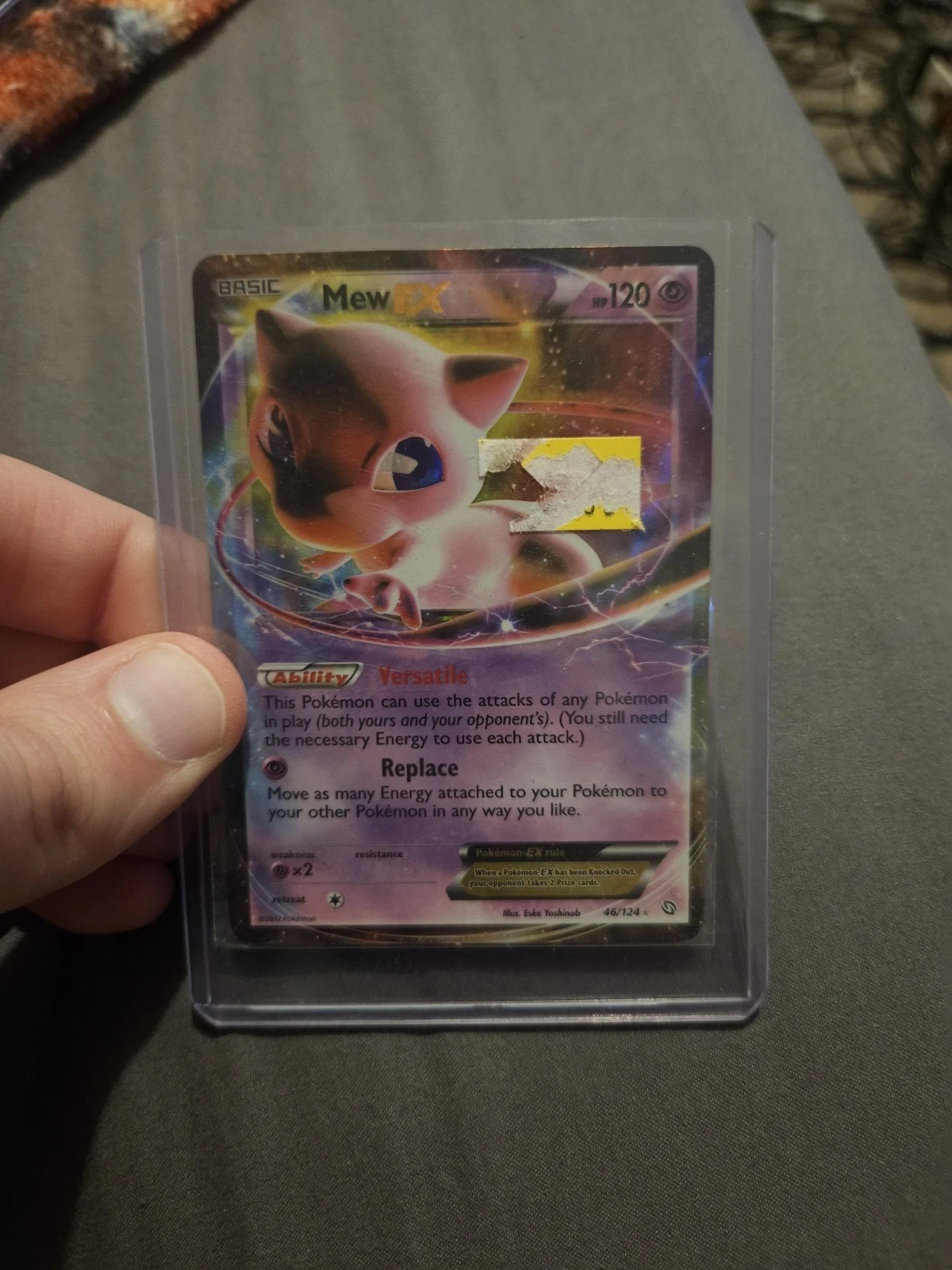Mew EX 46/124 - Dragons Exalted - Ultra Rare Holo