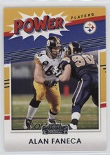 2021 Panini Contenders Power Players Alan Faneca #PP-AFA HOF 19ek