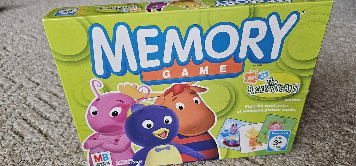 Milton Bradley Memory Game The Backyardigans Edition 2005 Nick Jr