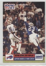 1991 Pro Set XXV Replay James Lofton Super Bowl (NFLPA Logo on Back) #46 HOF 0q3